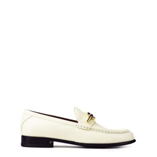 VALENTINO GARAVANI Vlogo Gate Loafer Women Loafers Ivory for sale