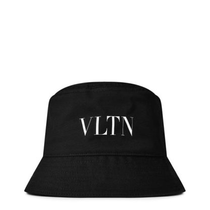 VALENTINO GARAVANI Vltn Bucket Hat Men Nero/Bianco  for sale