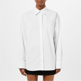 VALENTINO Poplin Shirt Dress Women Bianco Ottico  for sale