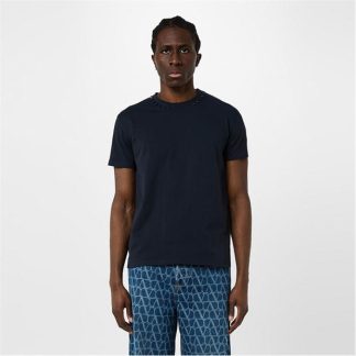 VALENTINO Rockstud T-Shirt Men Navy  for sale