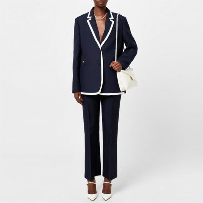 VALENTINO Tailored Trousers Women Navy  for sale