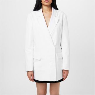 VALENTINO Val Dbl Brsted Blzr Ld44 Women Bianco Ottico  for sale