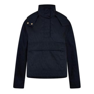 VALENTINO Val V logo Anorak Ld43 Women Navy Navy  for sale