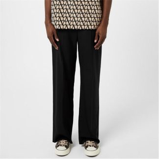 VALENTINO Wool Trousers Men Black  for sale