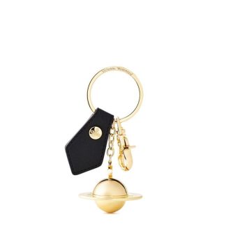 VIVIENNE WESTWOOD 3d Orb Keyring Unisex Light Gold  for sale