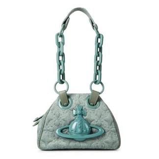 VIVIENNE WESTWOOD Archive Chain Handbag Womens Women Green  for sale