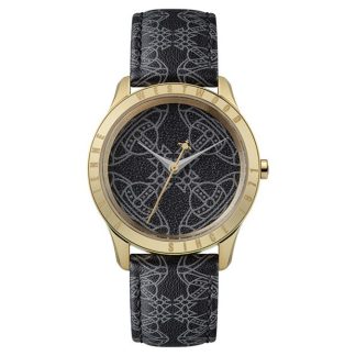 VIVIENNE WESTWOOD Berkley Watch Women Analogue Quartz Watches Black/Gold for sale