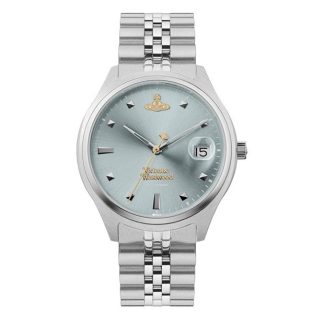 VIVIENNE WESTWOOD Camberwell Quartz Watch Unisex Silver/Blue  for sale