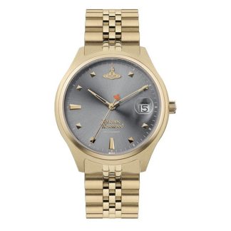 VIVIENNE WESTWOOD Camberwell Watch Women Grey/Gold  for sale