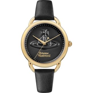 VIVIENNE WESTWOOD Carnaby Watch Women Black/Gold  for sale