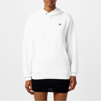 VIVIENNE WESTWOOD Chest Orb Hoodie Women OTH Hoodies White for sale