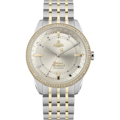 VIVIENNE WESTWOOD Eastend Quartz Watch Women Analogue Quartz Watches Silver/Gold for sale