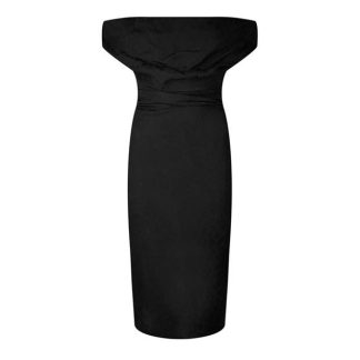 VIVIENNE WESTWOOD Ginnie Pencil Dress Women Bodycon Dresses Black N205 for sale