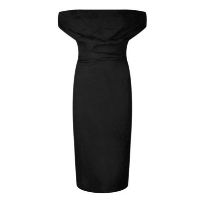 VIVIENNE WESTWOOD Ginnie Pencil Dress Women Bodycon Dresses Black N205 for sale