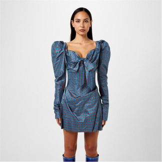 VIVIENNE WESTWOOD Iwona Mini Dress Women Tartan  for sale