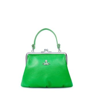 VIVIENNE WESTWOOD Johanna Frame Purse Women Mini Bags Bright Green for sale