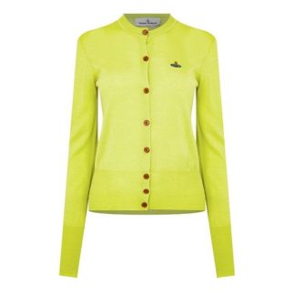 VIVIENNE WESTWOOD Knit Cardigan Women Cardigans Neon E401 for sale