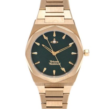 VIVIENNE WESTWOOD Limehouse Watch Ladies Women Analogue Quartz Watches Gold/Green for sale