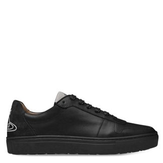 VIVIENNE WESTWOOD Low Top Apollo Trainers Women Low Trainers Black N401 for sale