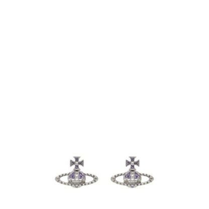 VIVIENNE WESTWOOD Mayfair Bas Relief Earrings Women Earrings Rhd/Vlt W287 for sale