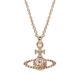 VIVIENNE WESTWOOD Mayfair Necklace Women Pendant Necklaces Gold/Cryst R115 for sale