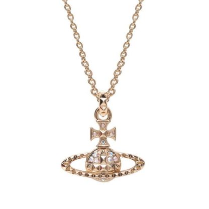 VIVIENNE WESTWOOD Mayfair Necklace Women Pendant Necklaces Gold/Cryst R115 for sale