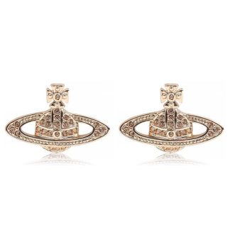 VIVIENNE WESTWOOD Mini Bas Relief Earrings Women Earrings Gold R121 for sale