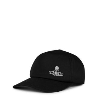 VIVIENNE WESTWOOD Orb Baseball Cap Men Baseball Caps Black White for sale