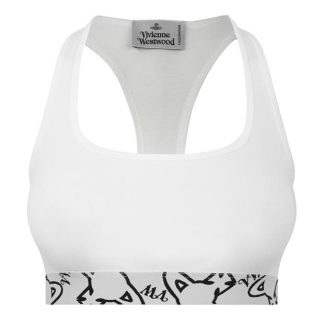 VIVIENNE WESTWOOD Orb Bra Women Unlined Bralettes White A401 for sale