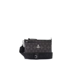 VIVIENNE WESTWOOD Orb Crossbody Bag Unisex Black/Grey  for sale