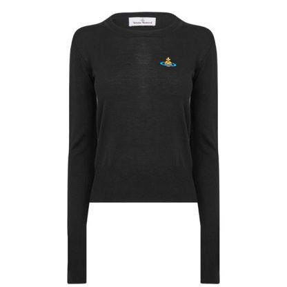 VIVIENNE WESTWOOD Orb Knit Jumper Women Black 099  for sale