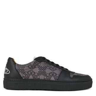 VIVIENNE WESTWOOD Orb Monogram Low-Top Trainers Women Low Trainers Black O102 for sale