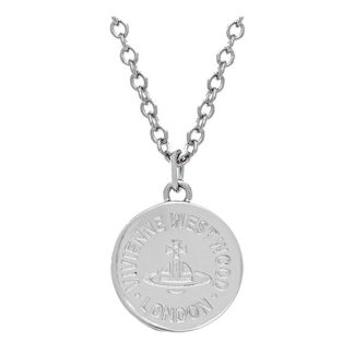 VIVIENNE WESTWOOD Richmond Pendant Necklace Unisex Rhodium W004  for sale