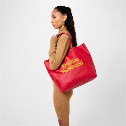 VIVIENNE WESTWOOD Studio Shopper Women Red/Yellow  for sale