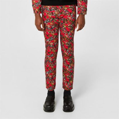 VIVIENNE WESTWOOD Tapered Trousers Men Red  for sale