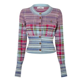 VIVIENNE WESTWOOD Tartan Bea Cardigan Women Tartan O207  for sale