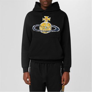 VIVIENNE WESTWOOD Time Machine Hoodie Men Black  for sale