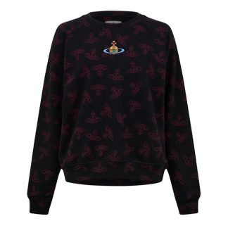 VIVIENNE WESTWOOD Viv AO Orb Crew Sn43 Men Black  for sale