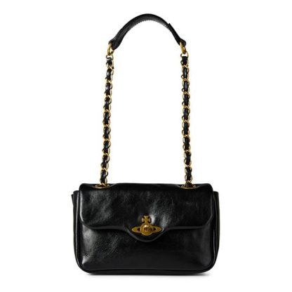 VIVIENNE WESTWOOD Viv Anita Chain S Ld44 Women Black  for sale