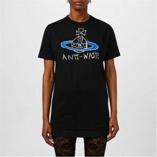 VIVIENNE WESTWOOD Viv AntiwSt Clsc T Ld43 Women Black  for sale