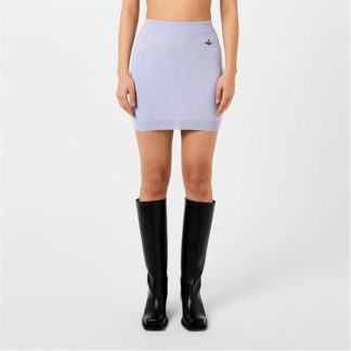 VIVIENNE WESTWOOD Viv Bea Mini Skirt Ld42 Women Lavender  for sale