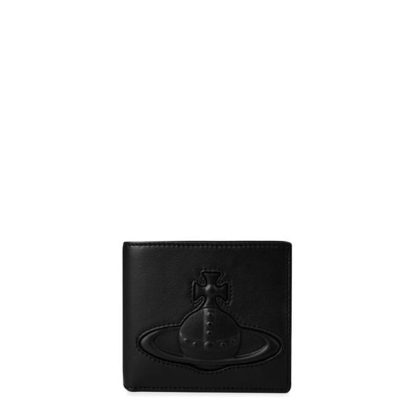 VIVIENNE WESTWOOD Viv Large Orb Wallet Sn44 Unisex Black  for sale