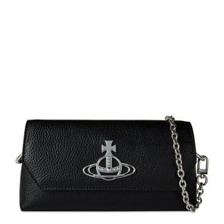 VIVIENNE WESTWOOD Viv Mini Pouch Chn Ld44 Women Black  for sale