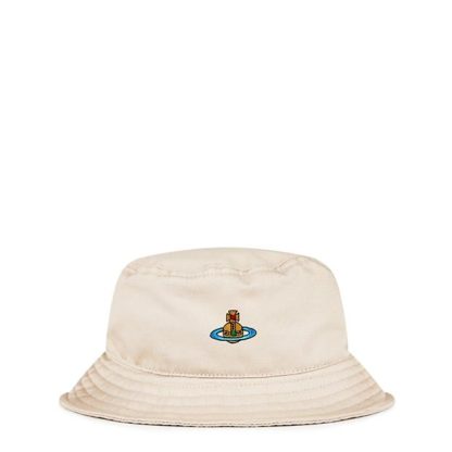 VIVIENNE WESTWOOD Viv Orb Bucket Ld42 Women Bucket Hats Sand for sale