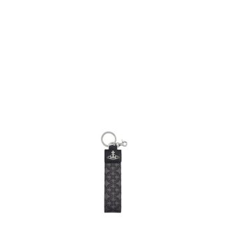 VIVIENNE WESTWOOD Viv Orb Keyring Sn34 Unisex Black/Grey  for sale