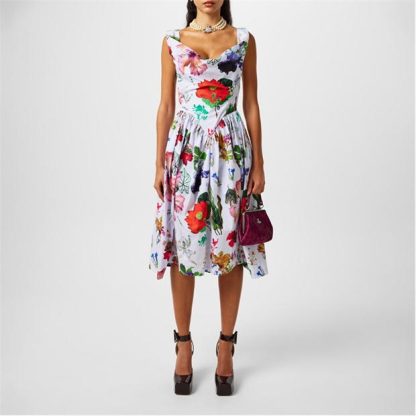 VIVIENNE WESTWOOD Viv Sunday Dress Ld43 Women Flower  for sale