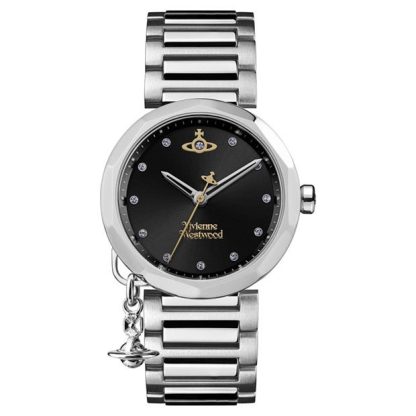 Vivienne Westwood Quartz Watch Women Silver/Black  for sale