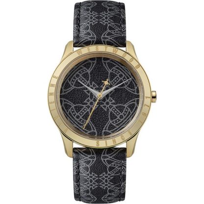 Vivienne Westwood Watch Women Analogue Quartz Watches Black/Black for sale