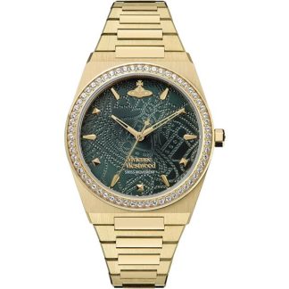 Vivienne Westwood Watch Women Green/Gold  for sale